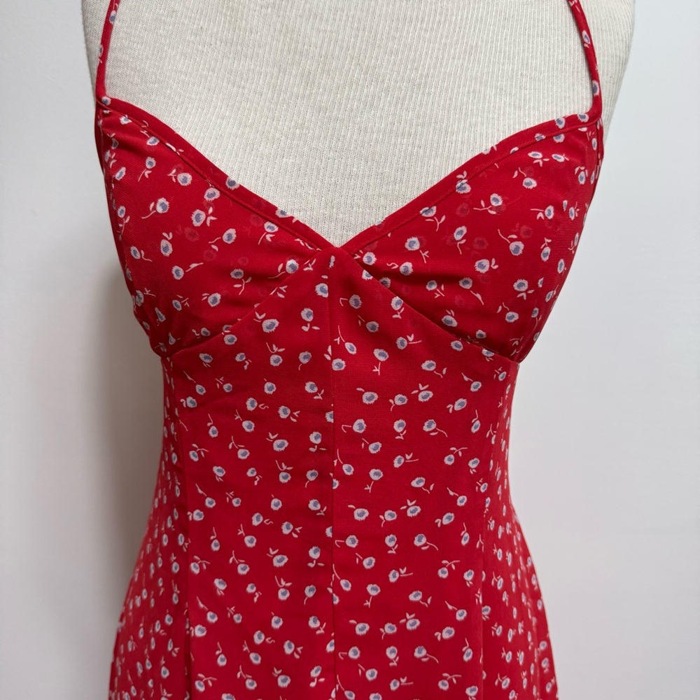 Review Ditsy Floral Babydoll Sundress - Picture 3 of 12